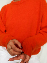 Load image into Gallery viewer, "Tangerine" Angora knit
