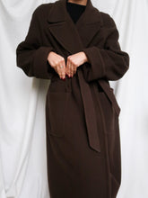 Load image into Gallery viewer, "Hot chocolate" vintage coat