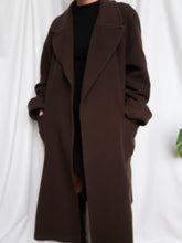 Load image into Gallery viewer, "Hot chocolate" vintage coat