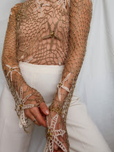 Load image into Gallery viewer, "Donna" crochet top
