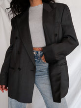Load image into Gallery viewer, "Dalia" wool & silk blazer
