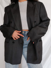 Load image into Gallery viewer, "Dalia" wool & silk blazer
