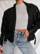 Load image into Gallery viewer, Bombers leather jacket