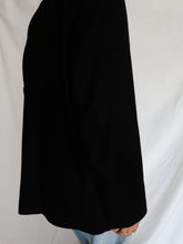 Load image into Gallery viewer, black wool blazer