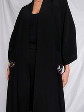 Load image into Gallery viewer, "Yukari" black kimono