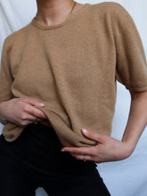 Load image into Gallery viewer, "Moka" cashmere tee