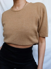 Load image into Gallery viewer, "Moka" cashmere tee
