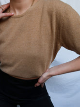 Load image into Gallery viewer, "Moka" cashmere tee