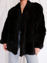 Load image into Gallery viewer, "Fury" vintage fur jacket