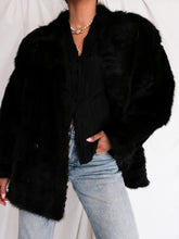 Load image into Gallery viewer, "Fury" vintage fur jacket
