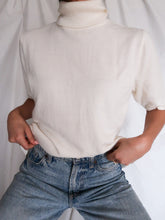 Load image into Gallery viewer, "Snow" knitted tee
