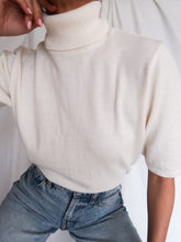 Load image into Gallery viewer, "Snow" knitted tee