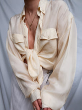 Load image into Gallery viewer, "Luna" silk shirt