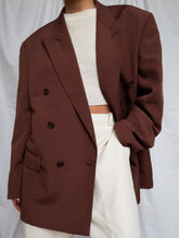 Load image into Gallery viewer, DESTOCK brown blazer