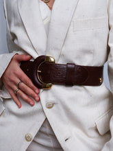Load image into Gallery viewer, "Coco" leather belt