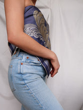 Load image into Gallery viewer, "Feather" silk scarf