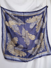 Load image into Gallery viewer, "Feather" silk scarf