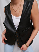 Load image into Gallery viewer, "Haley" leather vest