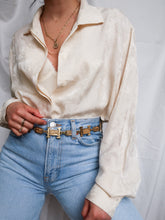 Load image into Gallery viewer, "Butterfly" silk shirt