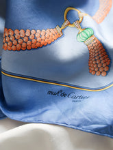 Load image into Gallery viewer, CARTIER silk scarf