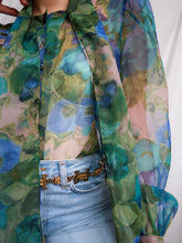 Load image into Gallery viewer, "Peonies" blouse