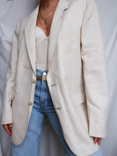 Load image into Gallery viewer, "Nina" light beige blazer