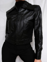 Load image into Gallery viewer, 70' leather jacket