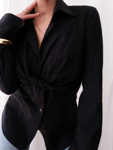 Load image into Gallery viewer, WINDSOR black shirt