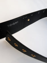 Load image into Gallery viewer, YVES SAINT LAURENT leather belt
