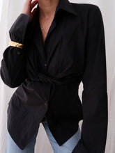 Load image into Gallery viewer, WINDSOR black shirt