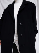 Load image into Gallery viewer, DORMEUIL black coat