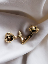Load image into Gallery viewer, "Noeud" cufflinks