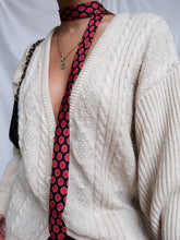 Load image into Gallery viewer, "Flora" vintage silk tie