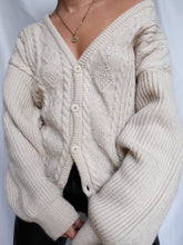 Load image into Gallery viewer, "Courchevel" knitted cardigan