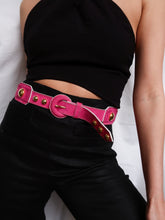 Load image into Gallery viewer, YVES SAINT LAURENT leather belt