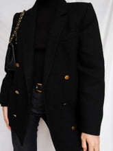 Load image into Gallery viewer, "Rita" black blazer