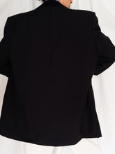 Load image into Gallery viewer, Navy smoking blazer