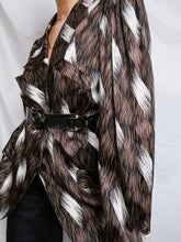 Load image into Gallery viewer, ROBERT CHAYENKO PARIS silk blazer