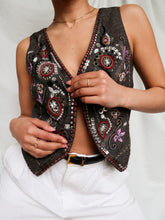 Load image into Gallery viewer, SARACO wool vintage vest
