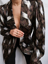 Load image into Gallery viewer, ROBERT CHAYENKO PARIS silk blazer