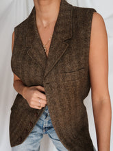 Load image into Gallery viewer, "Wood" wool vest