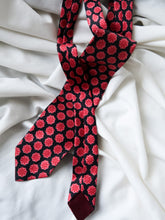 Load image into Gallery viewer, "Flora" vintage silk tie