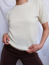 Load image into Gallery viewer, "Piu" knitted tee