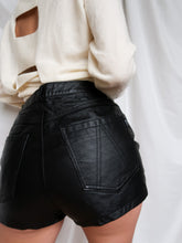 Load image into Gallery viewer, vintage leather shorts