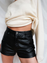 Load image into Gallery viewer, vintage leather shorts