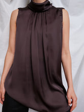 Load image into Gallery viewer, "Delilah" handmade silk top