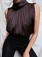 Load image into Gallery viewer, "Delilah" handmade silk top