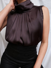 Load image into Gallery viewer, "Delilah" handmade silk top