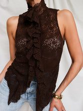 Load image into Gallery viewer, RALPH LAUREN crochet top