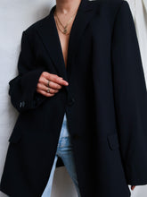 Load image into Gallery viewer, BASLER navy blazer